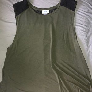 Army green tank